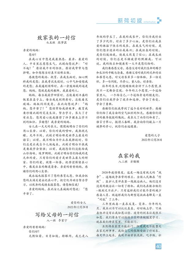 新荷初绽-页码 (40) 新荷初绽-页码 (40)