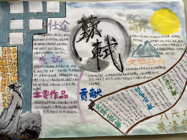 致敬大师，创意手抄报 (34)